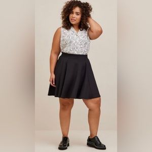Torrid midi skater skirt